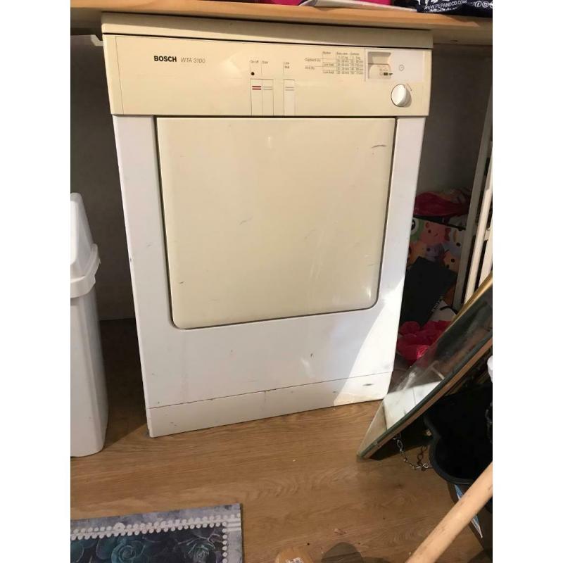 Bosch tumble dryer