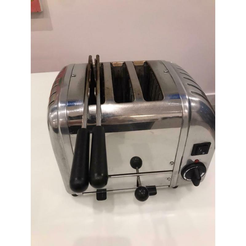 Dualit 3 Slot Vario Toaster, Stainless Steel