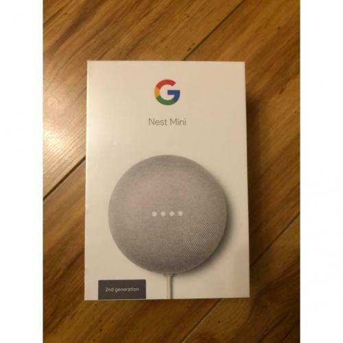 New & Sealed Google Nest Mini 2nd generation