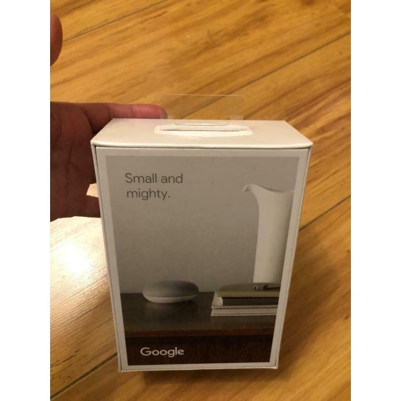 New & Sealed Google Nest Mini 2nd generation