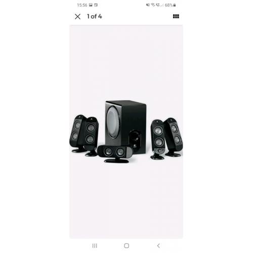 Logitech X-530 5.1 Surround Sound Speakers Set System