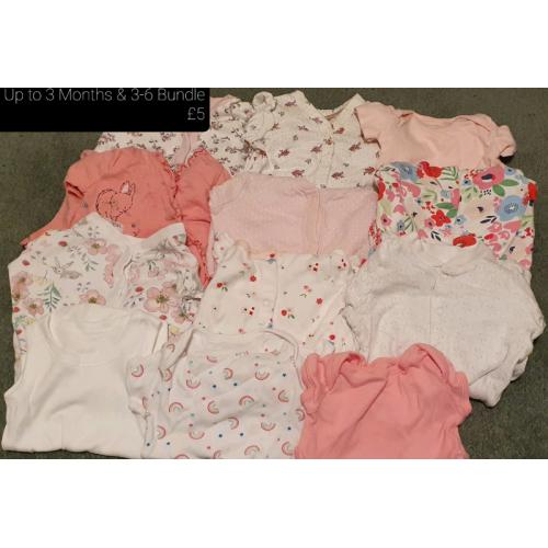 Bundle Of Clothes Newborn,0-3 Months, upto 3 month& 3-6 months