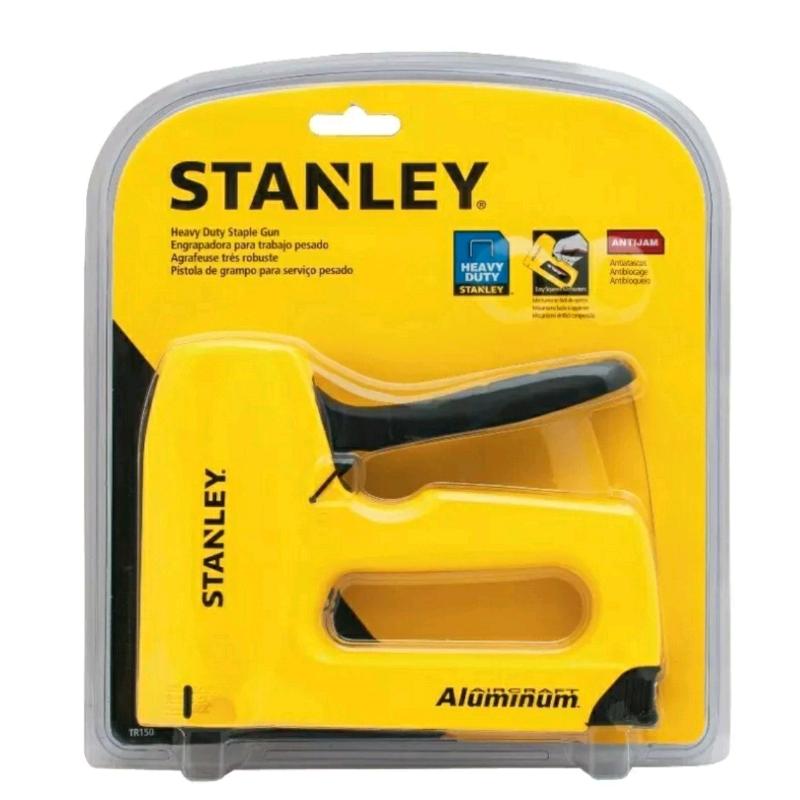 STANLEY TR150 SHARPSHOOTER T-50 AIRCRAFT ALUMINIUM HEAVY DUTY STAPLE G