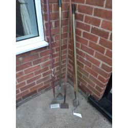 Various Garden Hoe's