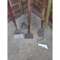 Various Garden Hoe's