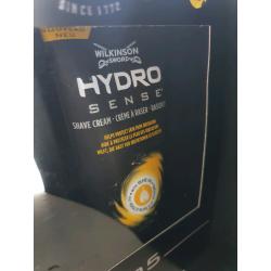 Wilkinson Sword Hydro Sense Razor Gift Set Mens Shaving Cream