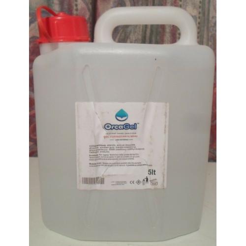Brand new sealed 5 Litres OrcaGel Hand sanitiser instant hand sanitiser