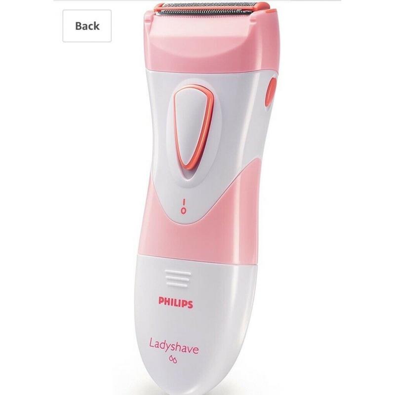 Philips Ladyshave HP6306/00 Wet & Dry Shaver - Battery Operated