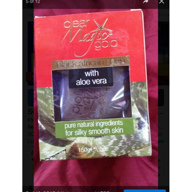Clear magic body soap