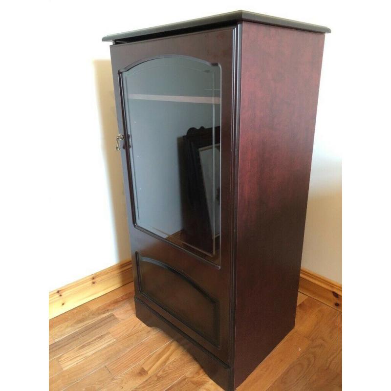 Rose Mahogany Stereo Cabinet