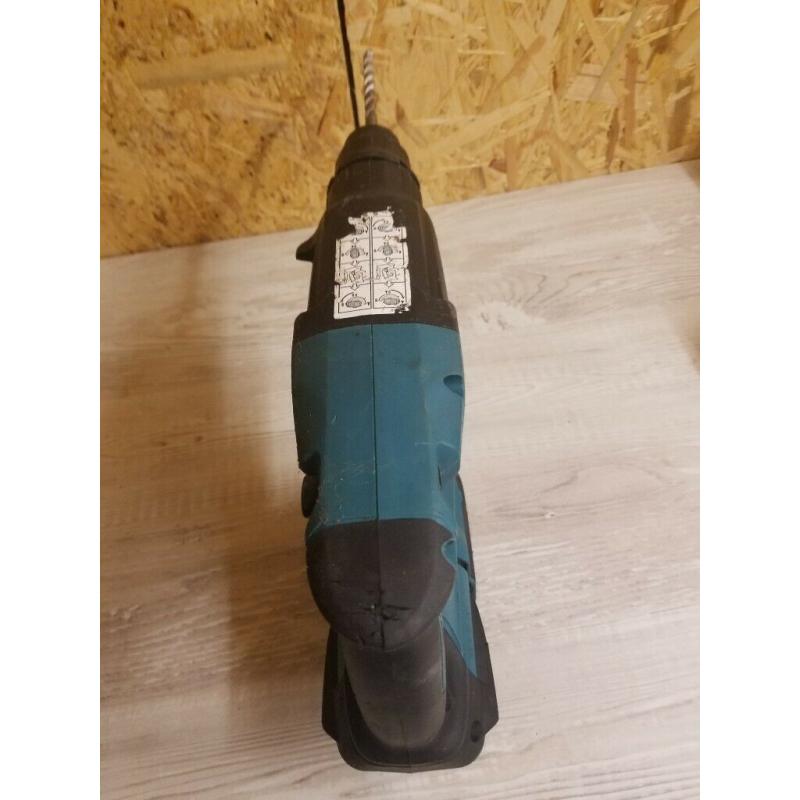 Used Makita DHR242 LXT 18 V cordless SDS drill ( BRUSHLESS ). Body only. See photos & details