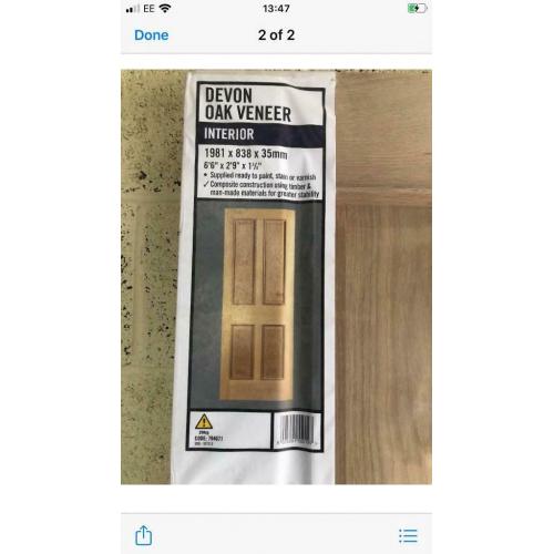 Oak internal doors
