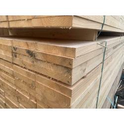 German white wood scaffold boards untreated 3 different sizes