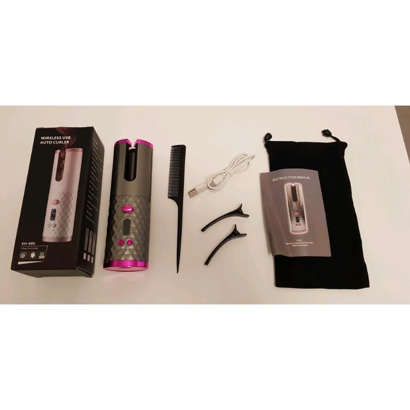 Brand New Wireless USB automatic hair curlers / Christmas Gift