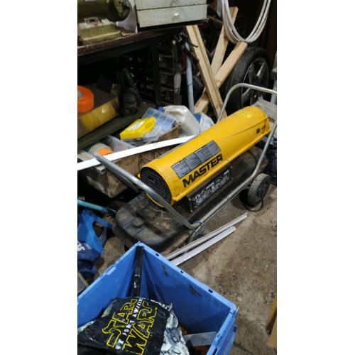 Master b150 forced air heater