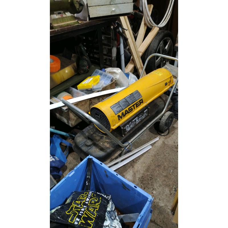 Master b150 forced air heater