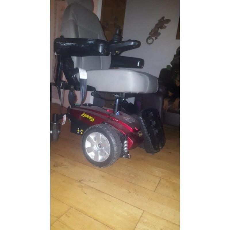 Jazzy Electric Motorised Wheelchair
