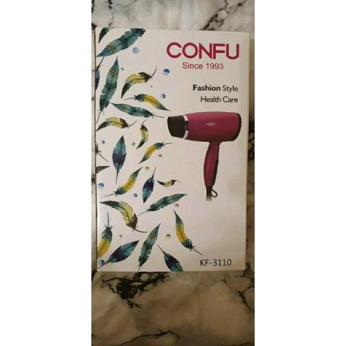 Lightweight Foldable Hair Dryer Purple BNIB