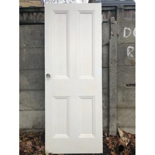 Original Victorian pine bedroom door
