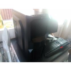 Gaming PC Bundle i7-2600 GTX 1050 8GB RAM 500GB HDD Monitor Keyboard Mouse WIFI