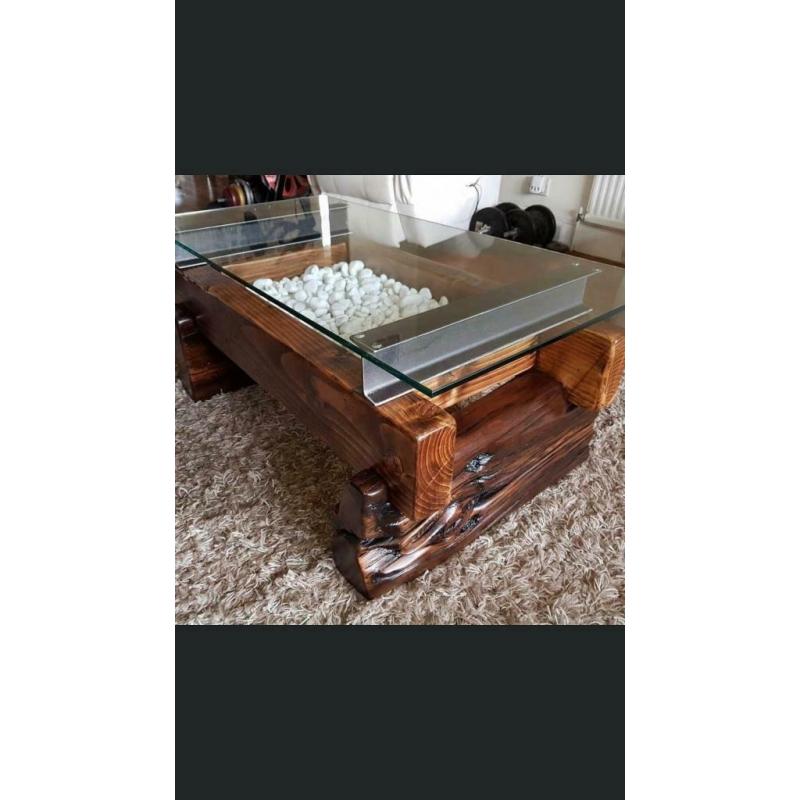 Beautiful Bespoke coffee table 1year old