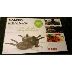 Salter 5 Piece Pan Set