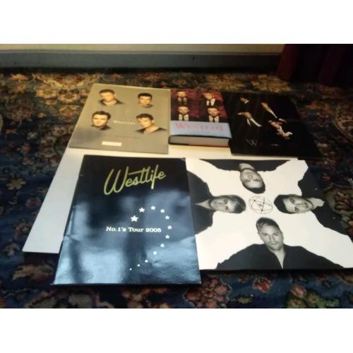 Books and dvd's of westlife