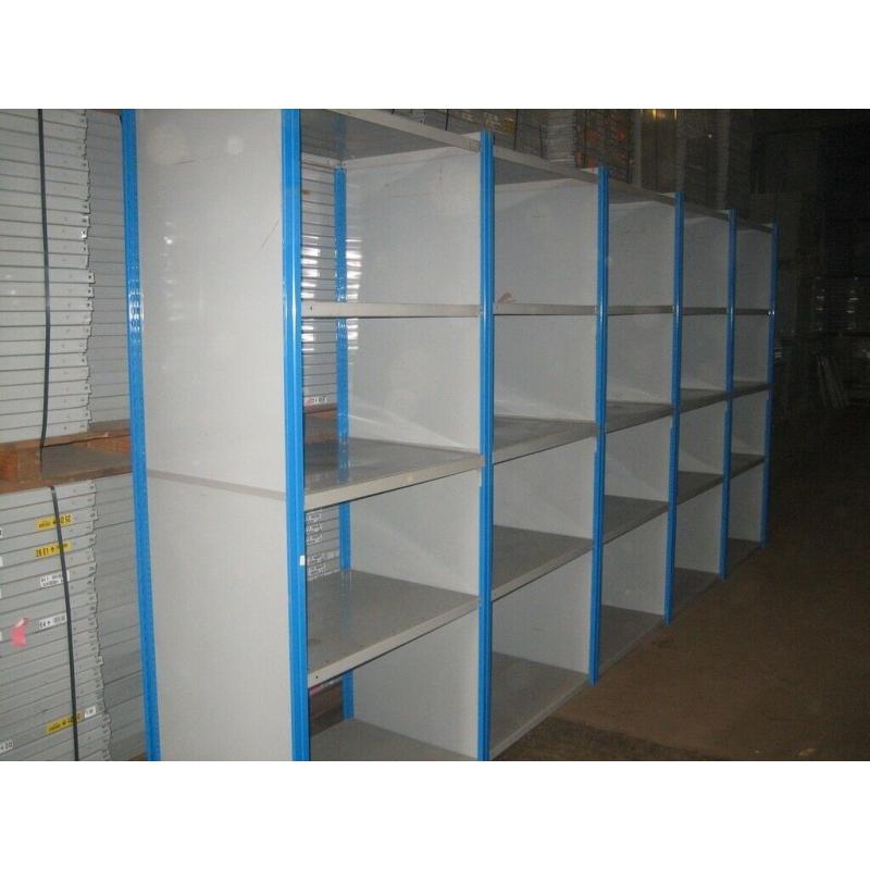 JOB LOT 100 bays dexion impex industrial shelving 2.3m high ( storage , pallet racking )