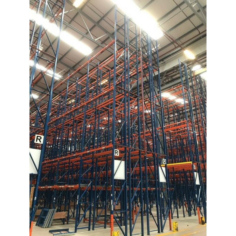 job lot 500 bays redirack pallet racking AS NEW( storage , shelving )