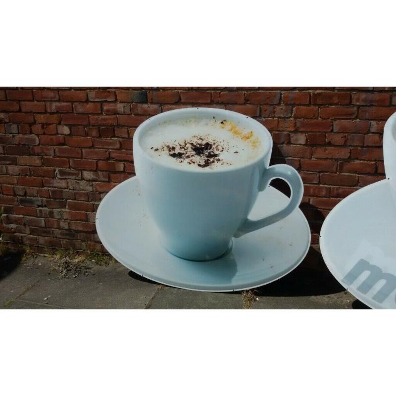 Coffee cup sign Large
