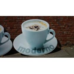 Coffee cup sign Large