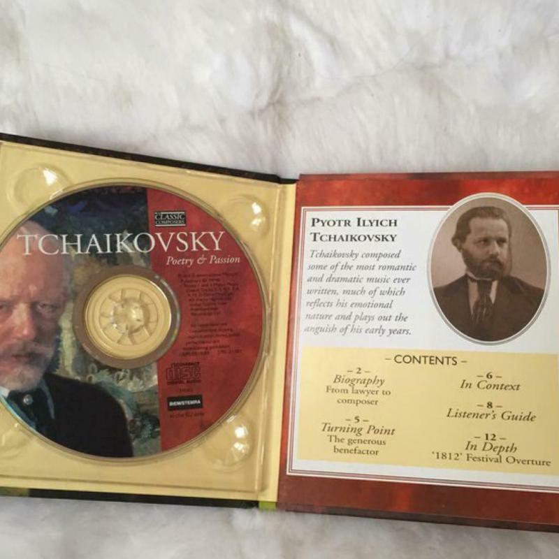 Classic Composers Tchaikovsky Poetry and Passion LR 2 Book & CD