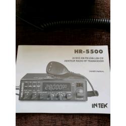 Intek 28MHS Amateur radio