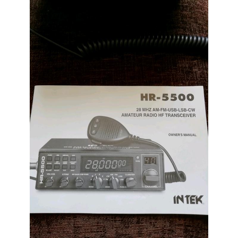 Intek 28MHS Amateur radio