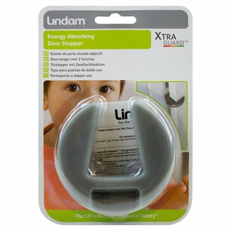 Box of 8 Lindam Xtra Guard Energy Absorbing Door Stopper