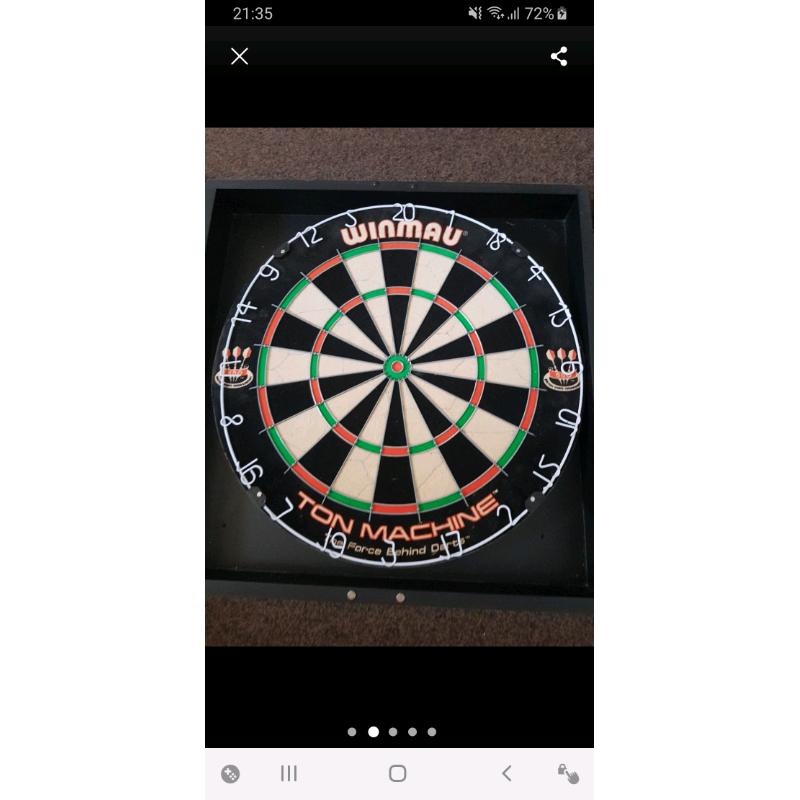 Dart board with darts *brand new!*