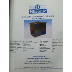 Ultrasonic Cleaner HS98 Hilsonic