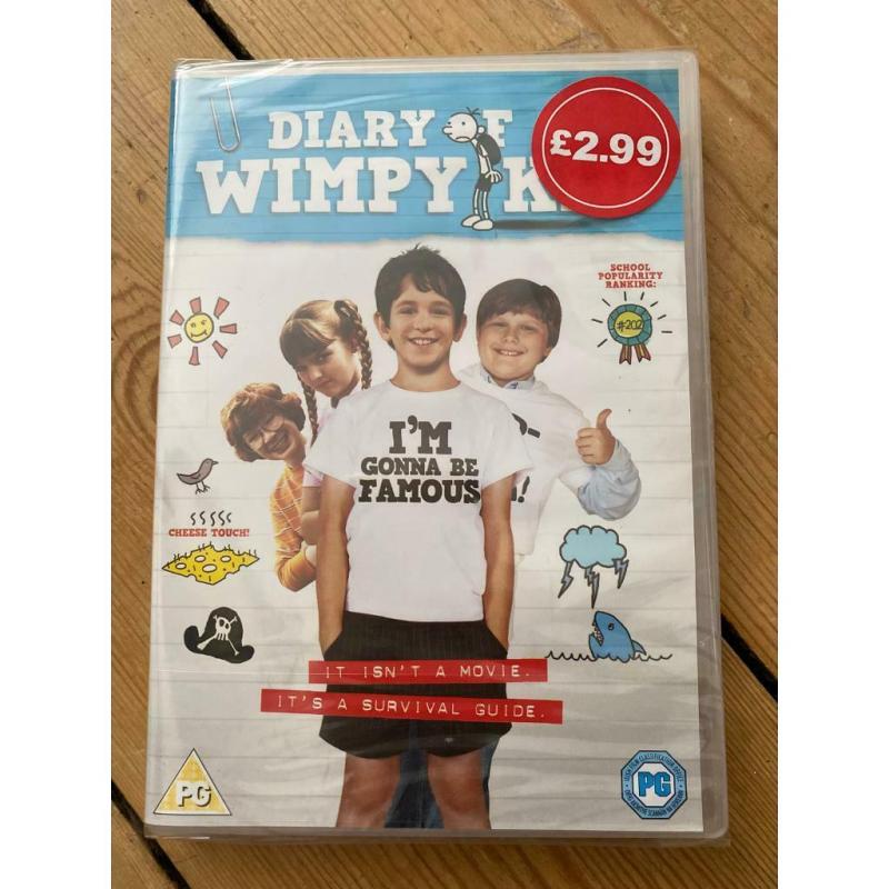 Diary of a wimpy kid DVD