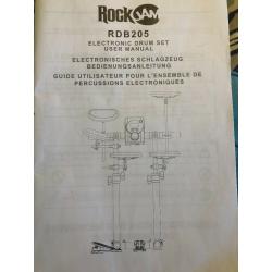 Electronic drum set and sound module