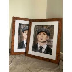 Tommy Shelby Prints of Original Artwork.