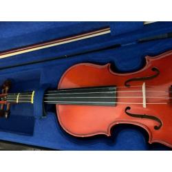 Stentor violin with carry case and music book