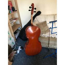 Hardly used Full Size Cello + extras