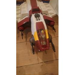 Star wars figures and vehicles