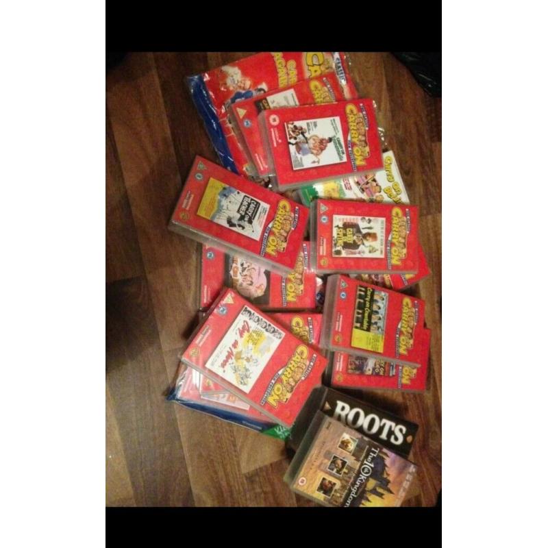 Bundle of VHS tapes for FREE