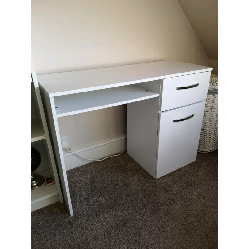 Small White Desk
