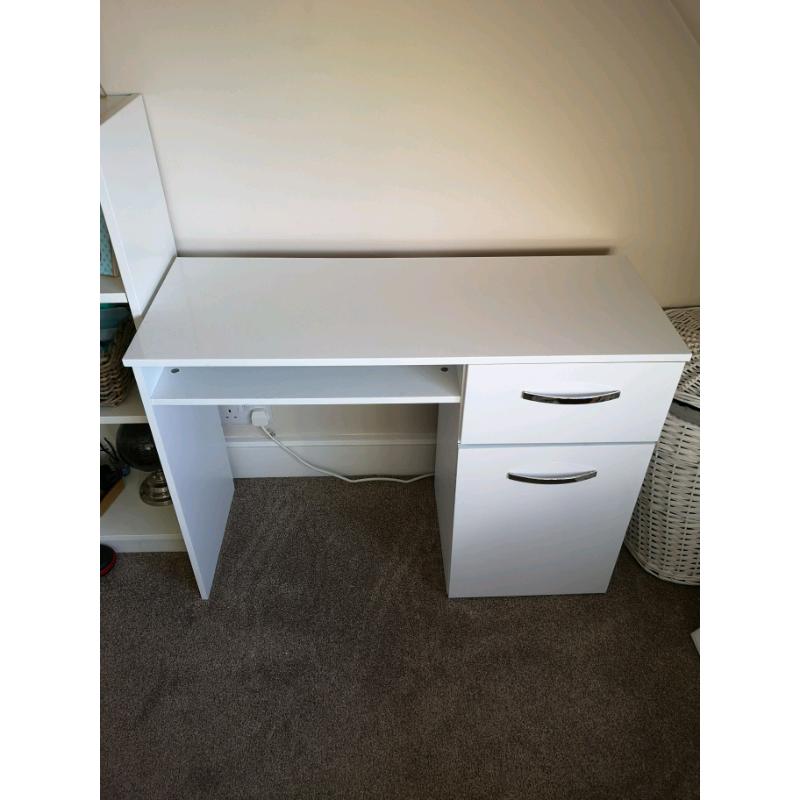 Small White Desk