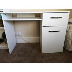 Small White Desk
