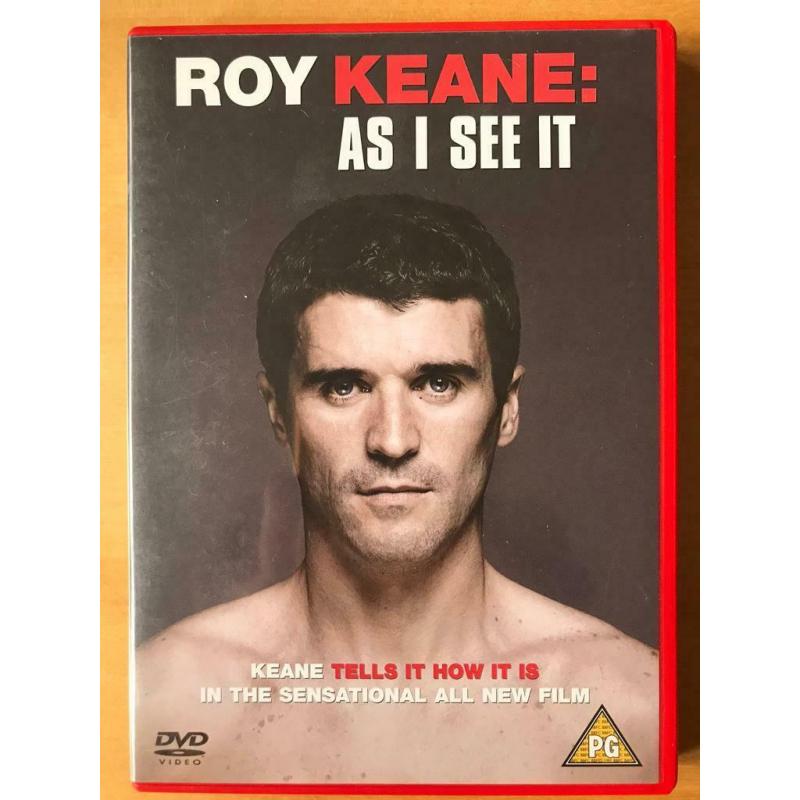 Roy Keane As I see it DVD