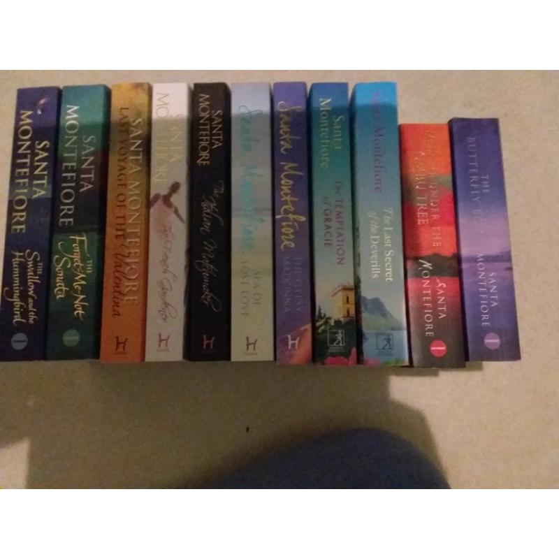 Santa Montefiore books ?1.00 each