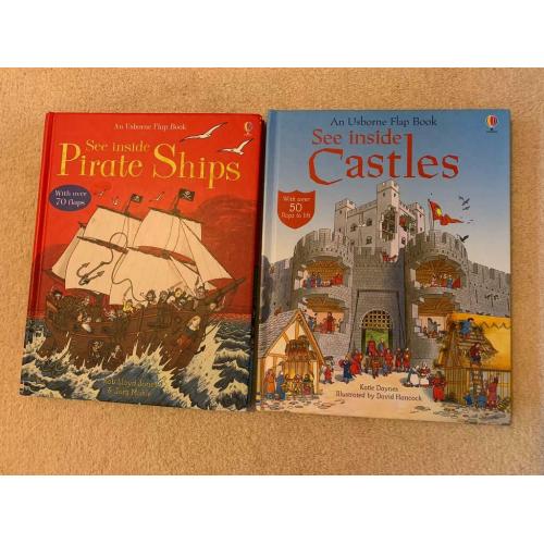 Pirates and castles books
